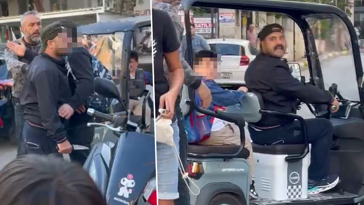 kadikoyde olay sikistirdi saldirdi tepki gosterenlere bicak cekti MFDjVVrY