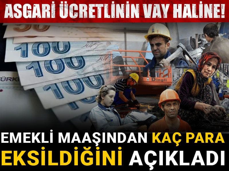 emekli maasindan kac para eksildigini acikladi asgari ucretlinin vay haline QMjwTf1c